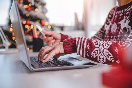 Christmas shopping during a lockdown