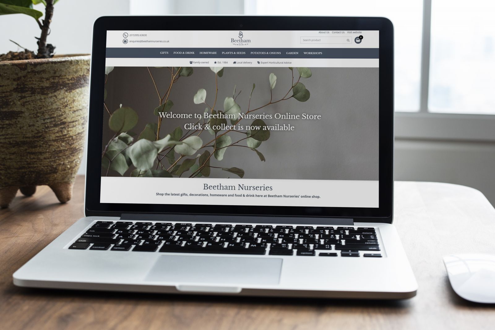 Davidson Richards Beetham Nurseries Webshop