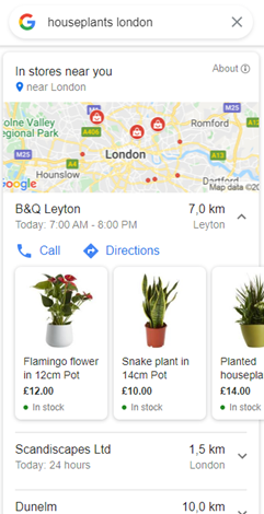 Google Ads for garden Centres