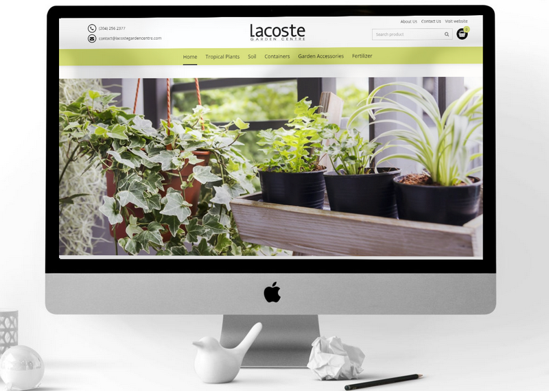 Webshop Lacoste Garden Centre